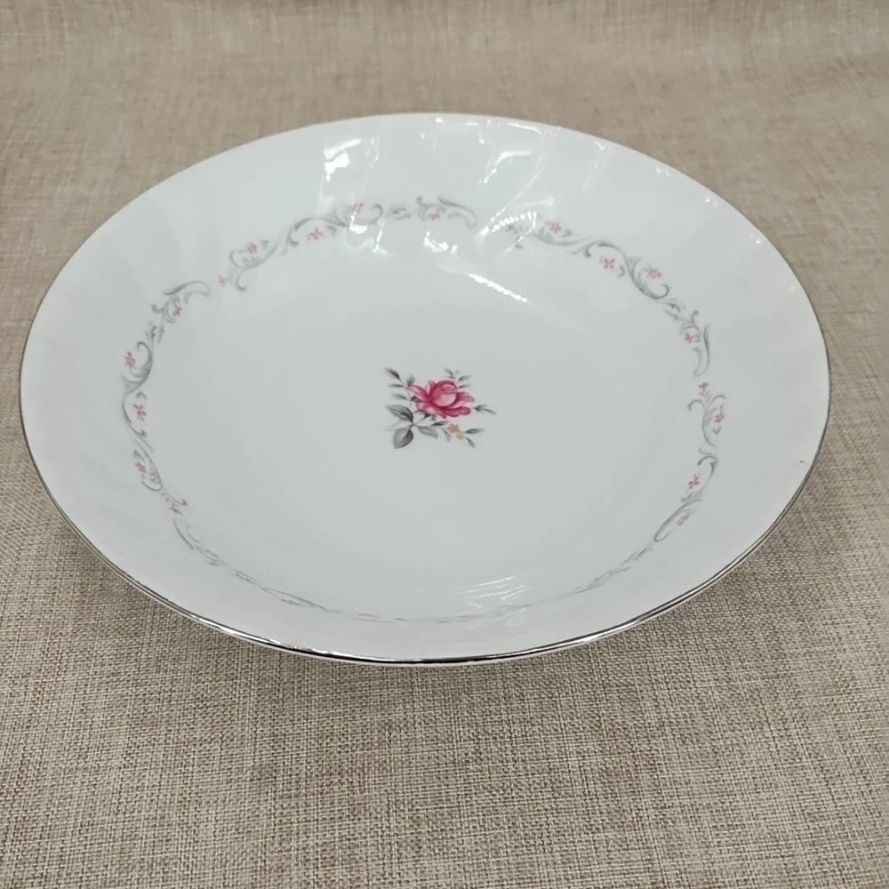 Royal Swirl Fine China Set Of 2 Round Serving Bowl 9